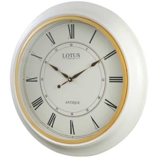 ساعت دیواری چوبی مدل HEIDELBERG کد W-8034 رنگ WHITE — تصویر ۷