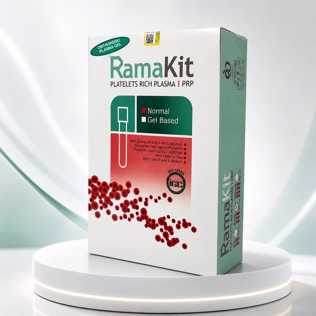 کیت نرمال PRP ارتوپدیک | Normal Orthopedic PRP Kitپلاسمای غنی از پلاکت | تغلیظ پلاکتی تا 7 برابر پلاکت پایه