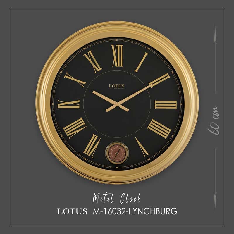 ساعت دیواری فلزی مدل LYNCHBURG کد M-16032 — تصویر ۴
