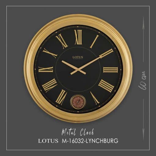 ساعت دیواری فلزی مدل LYNCHBURG کد M-16032 — تصویر ۱۰
