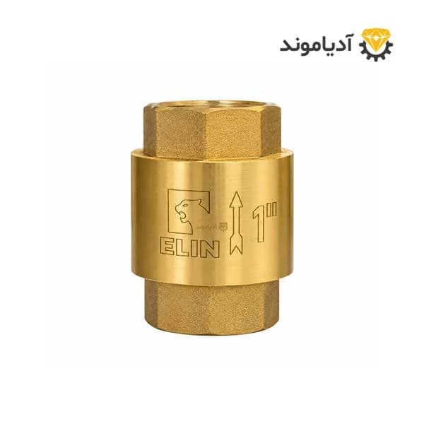 شیر یکطرفه ۲۵۰ گرمی یک اینچی داخل برنج Elin