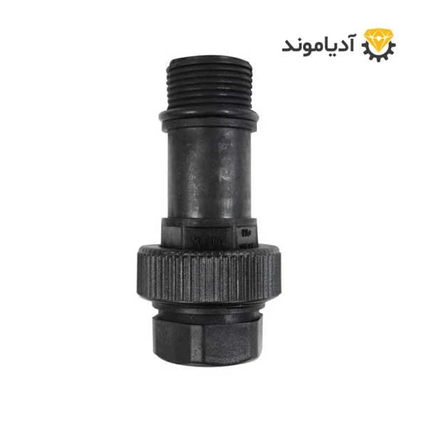 مهره ماسوره پلاستیکی ست کنترل پمپ آب REGINA ارتفاع تقریبی ۱۲ سانتی‌متر