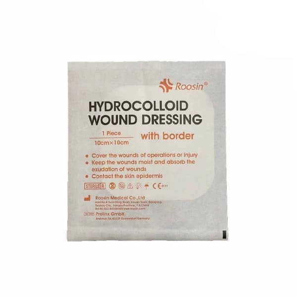 پانسمان هیدروکلوئید روزین (حاشیه دار) | Roosin with border Hydrocolloid — تصویر ۳