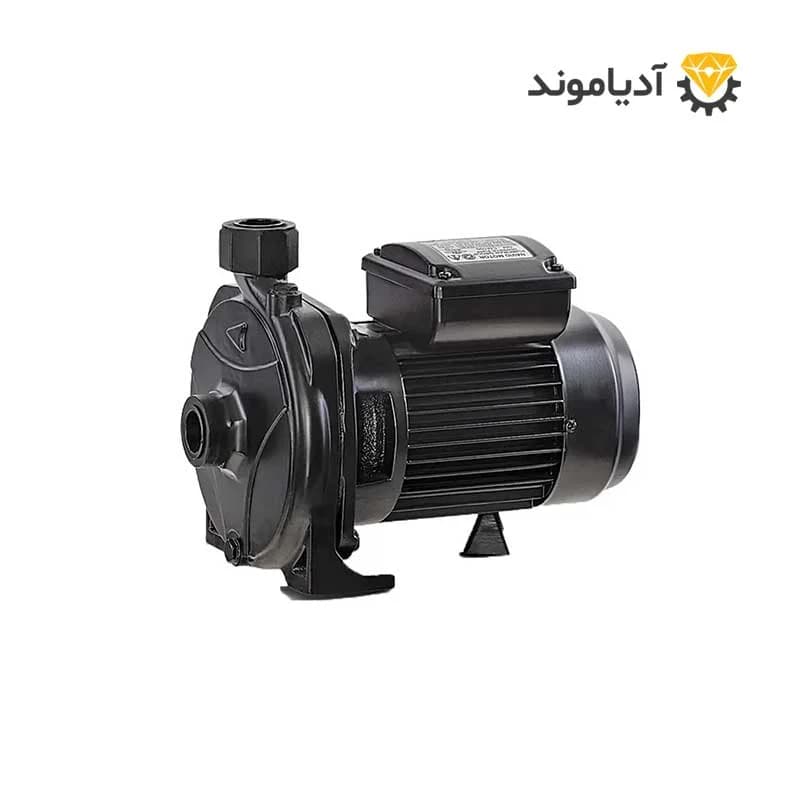 پمپ آب نیم اسب بشقابی پروانه استیل تکفاز نوید موتور مدل CM50/02