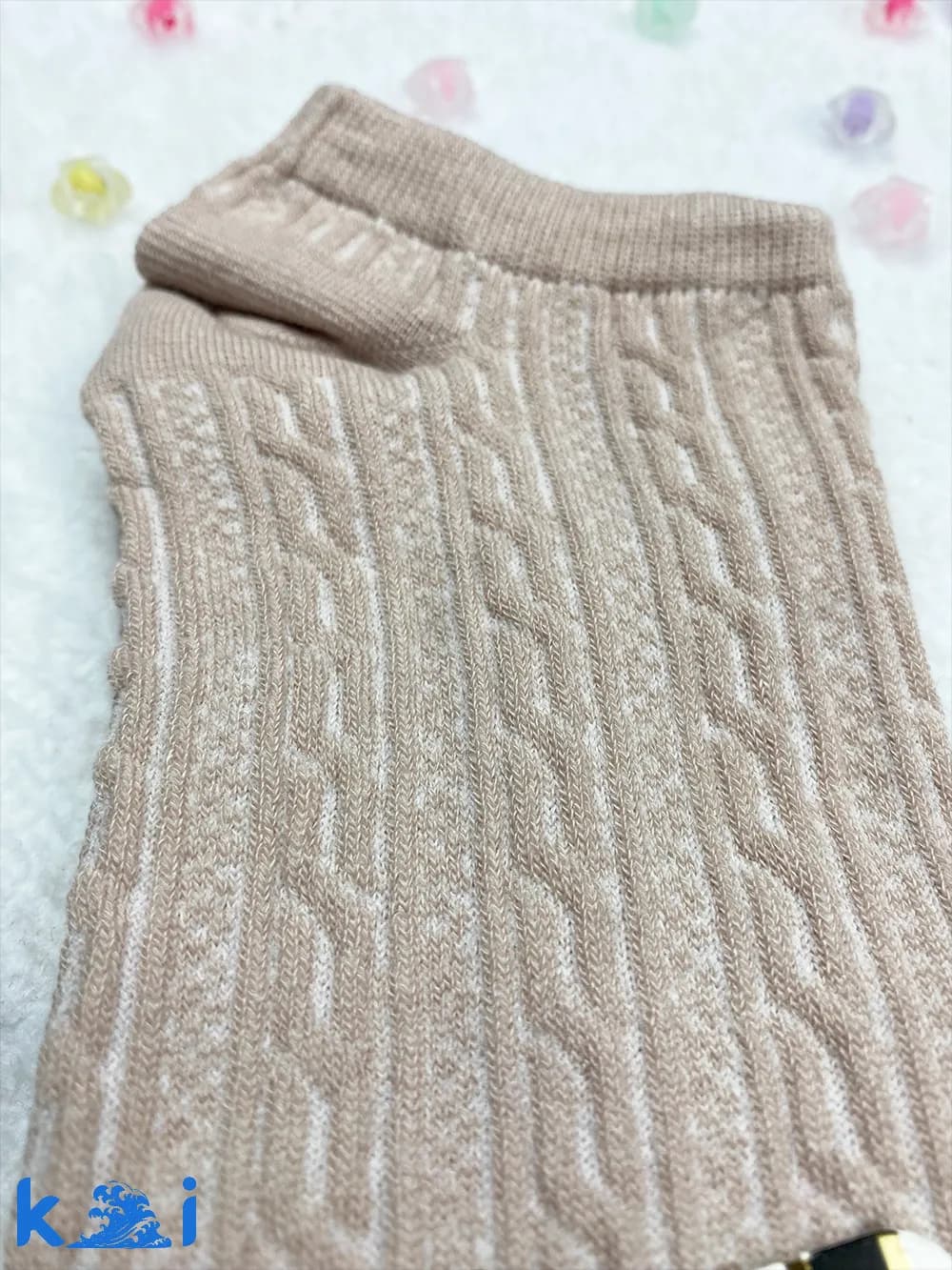 جوراب زیر مچی زنانه طرح گندمی — تصویر ۴