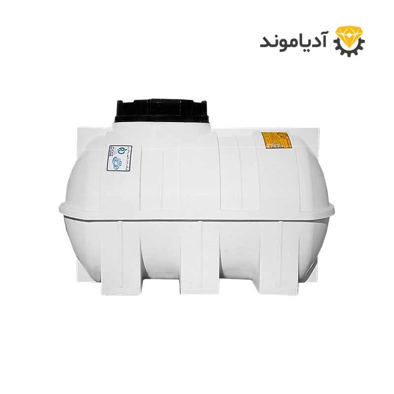 مخزن ذخیره آب 1500 لیتری افقی سه لایه برند رخشان پلاست