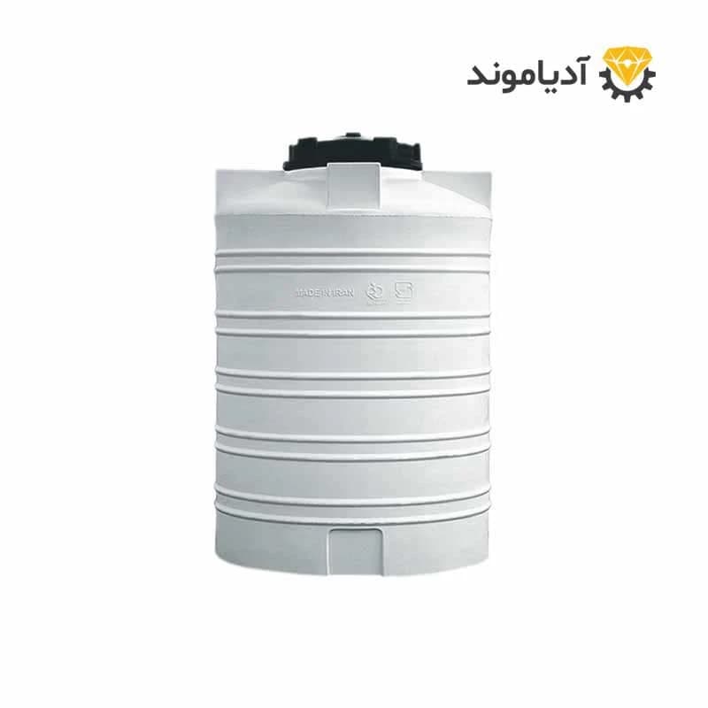 مخزن ذخیره آب 3000 لیتری عمودی سه لایه برند رخشان پلاست