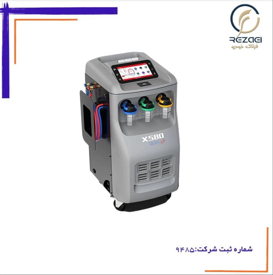 دستگاه شارژ گاز کولر واندرفو مدل X580 اتوماتیک — تصویر ۳