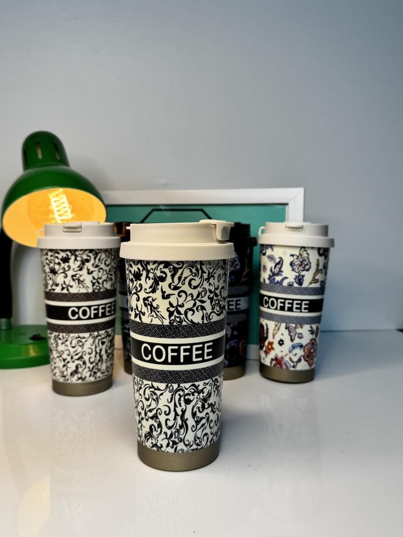 تراول ماگ دوحالته 500میل coffee کد 001710 — تصویر ۵