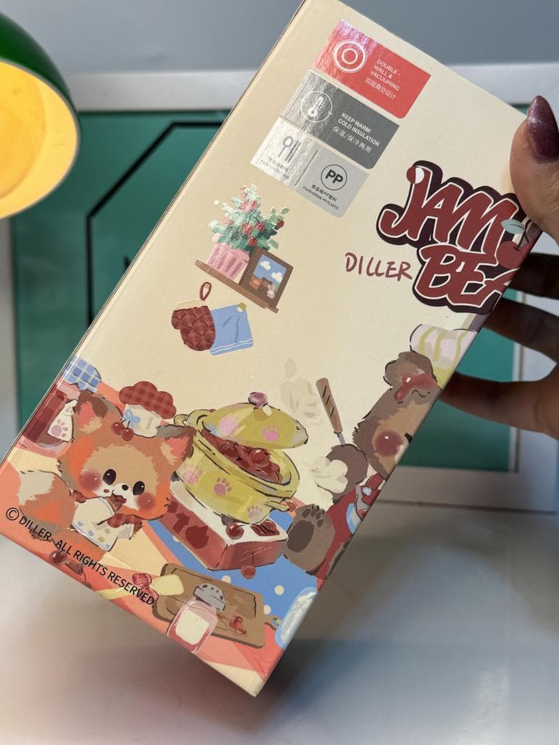 تراول ماگ دوحالته گیلاسی 560 میل DILLER کد 001708 — تصویر ۷
