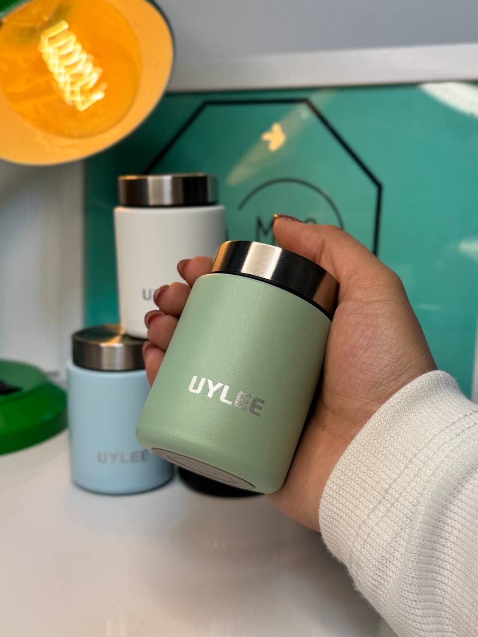 مینی تراول ماگ 90 میل UYLEE کد 001680 — تصویر ۲
