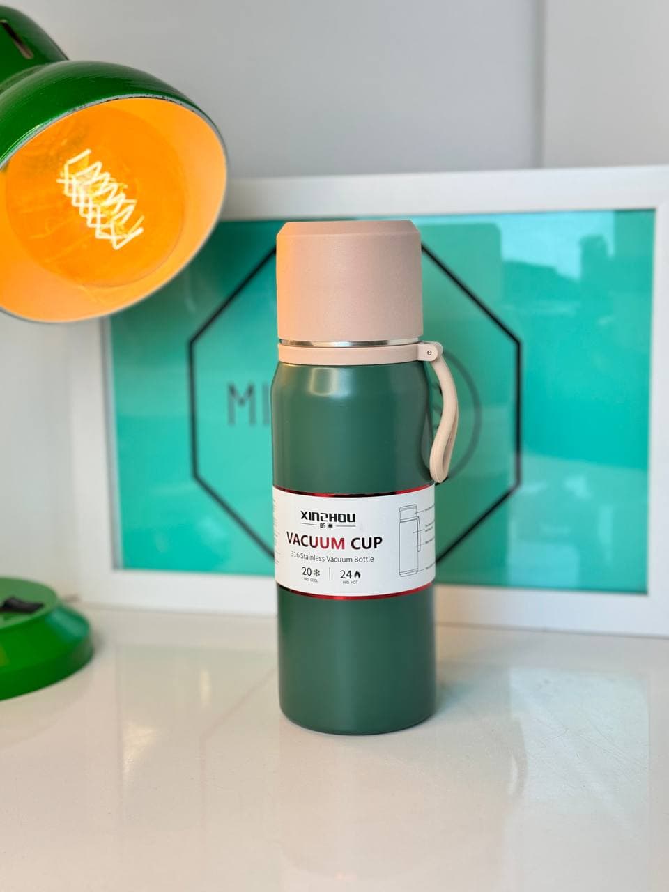 تراول ماگ Vacuum Cup | استیل دوجداره کد 001611 — تصویر ۶