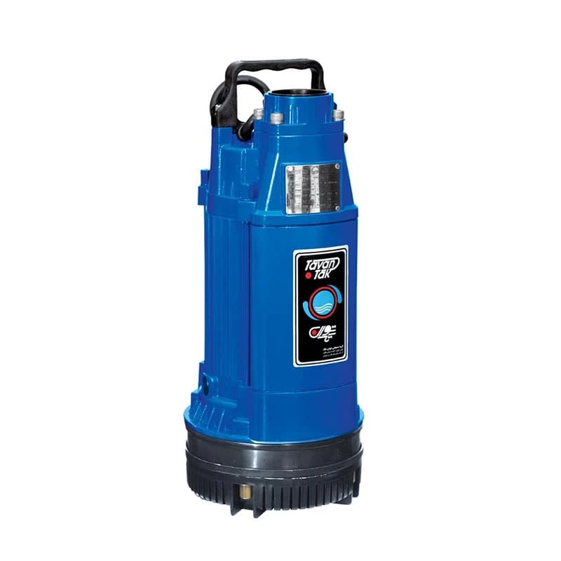 کف کش 2 اینچ 51 متری تک فاز پروانه استیل TPT51/6F فلوتردار توان تک