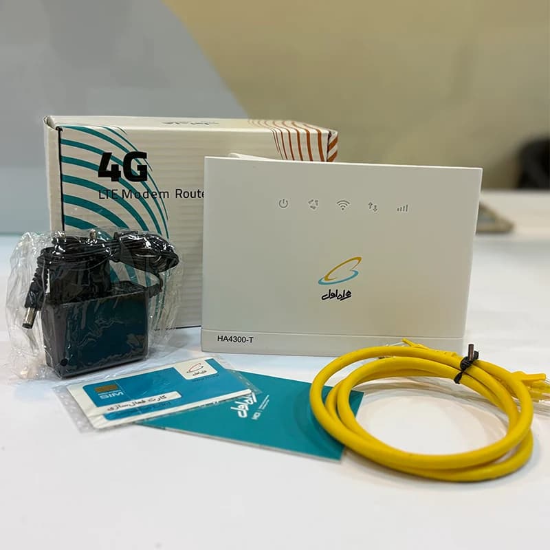 مودم 4G LTE همراه اول مدل HA4300_T — تصویر ۱۰