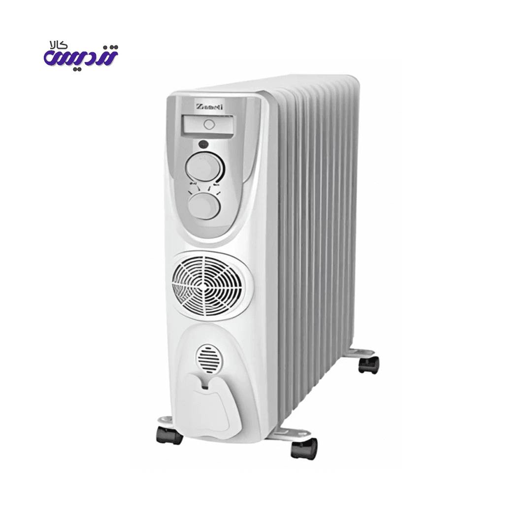 شوفاژ برقی 11 پره زانتی مدل ZMOF_11BH3F