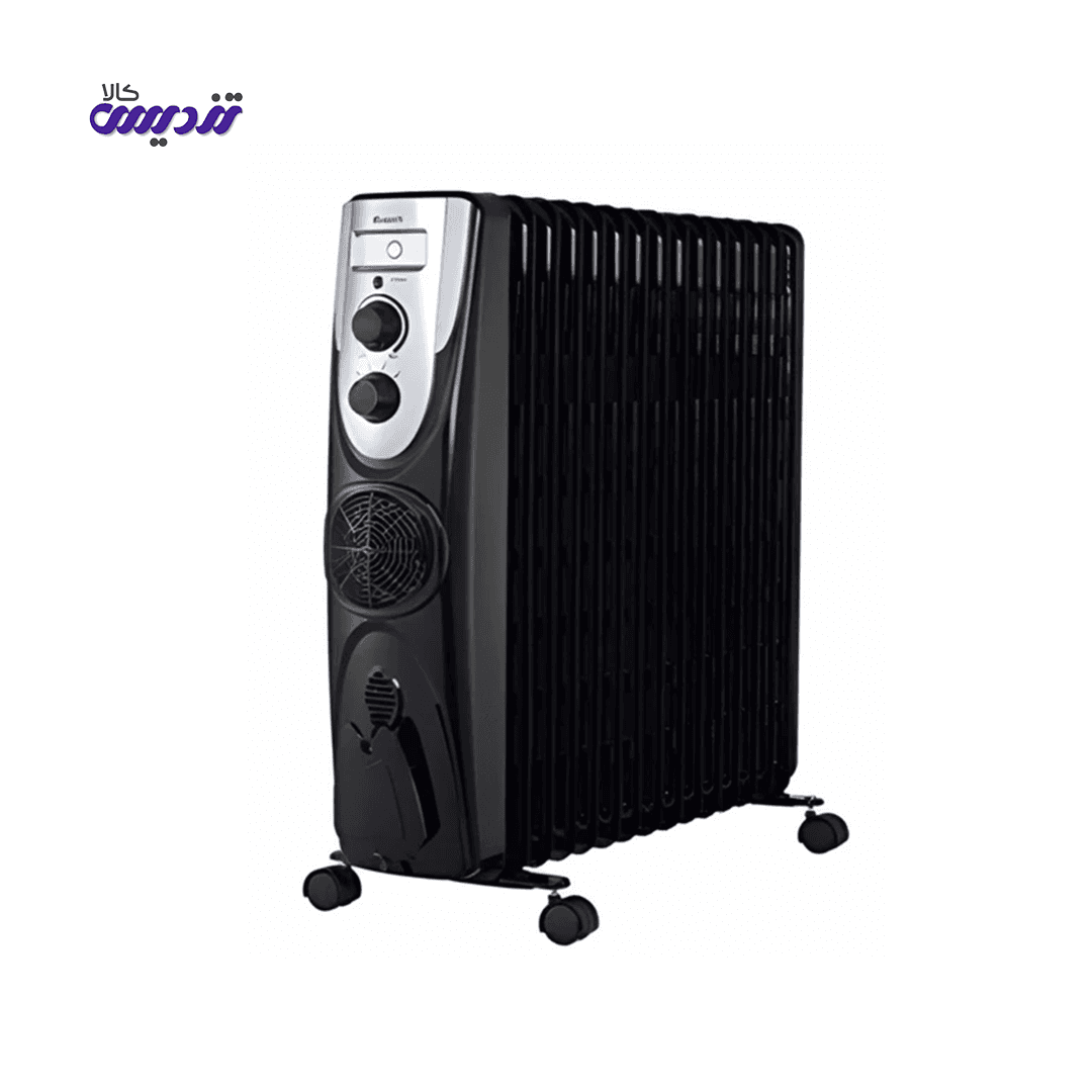 شوفاژ برقی ۱۵ پره زانتی مدل ZMOF_15WH3FUMA