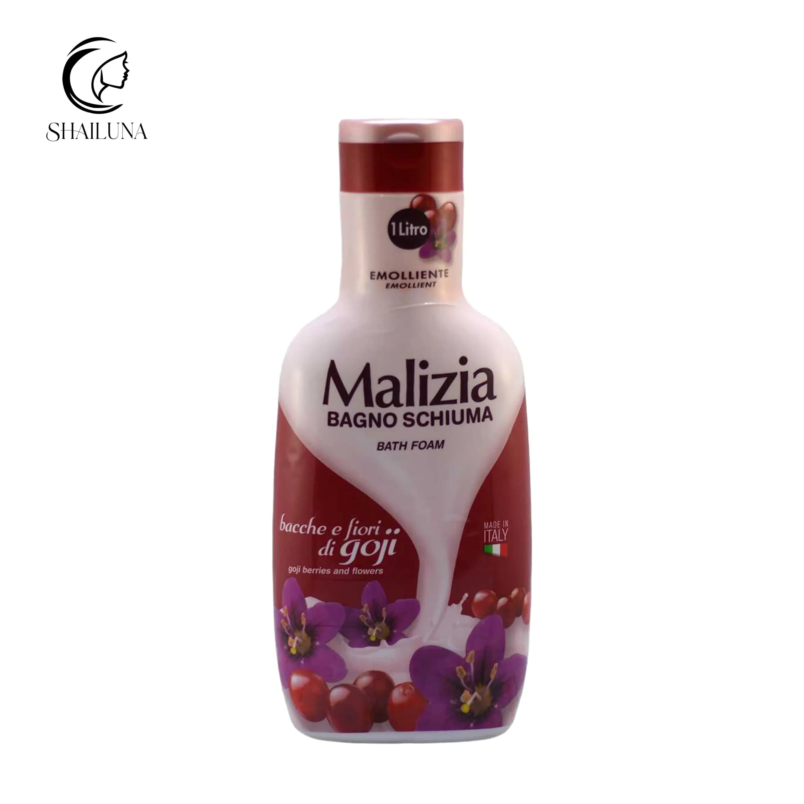 شامپو بدن مالیزیا Malizia Bath Foam حاوی عصاره توت و گل