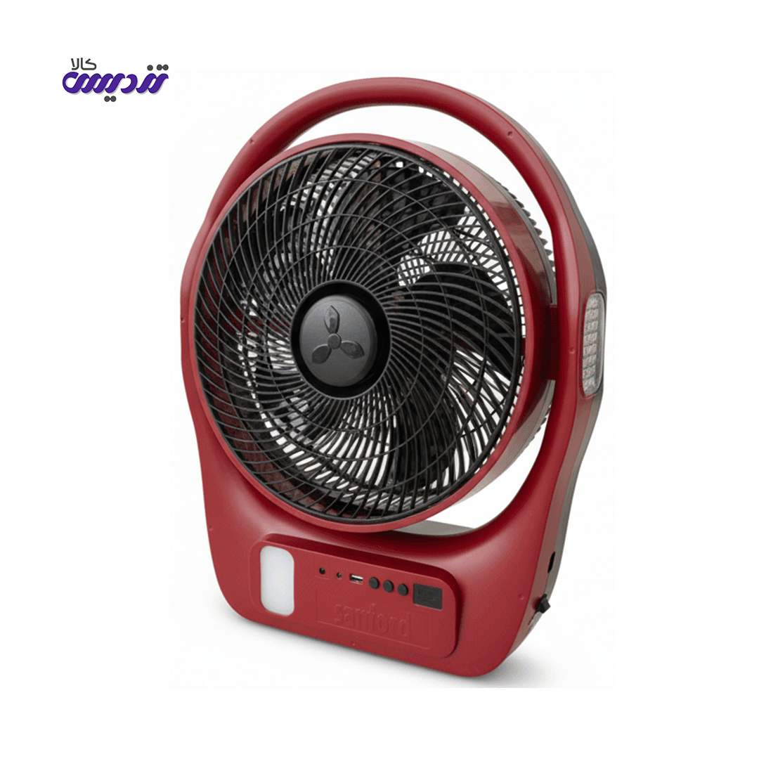 پنکه رومیزی شارژی سانفورد مدل SF917RTF — تصویر ۴