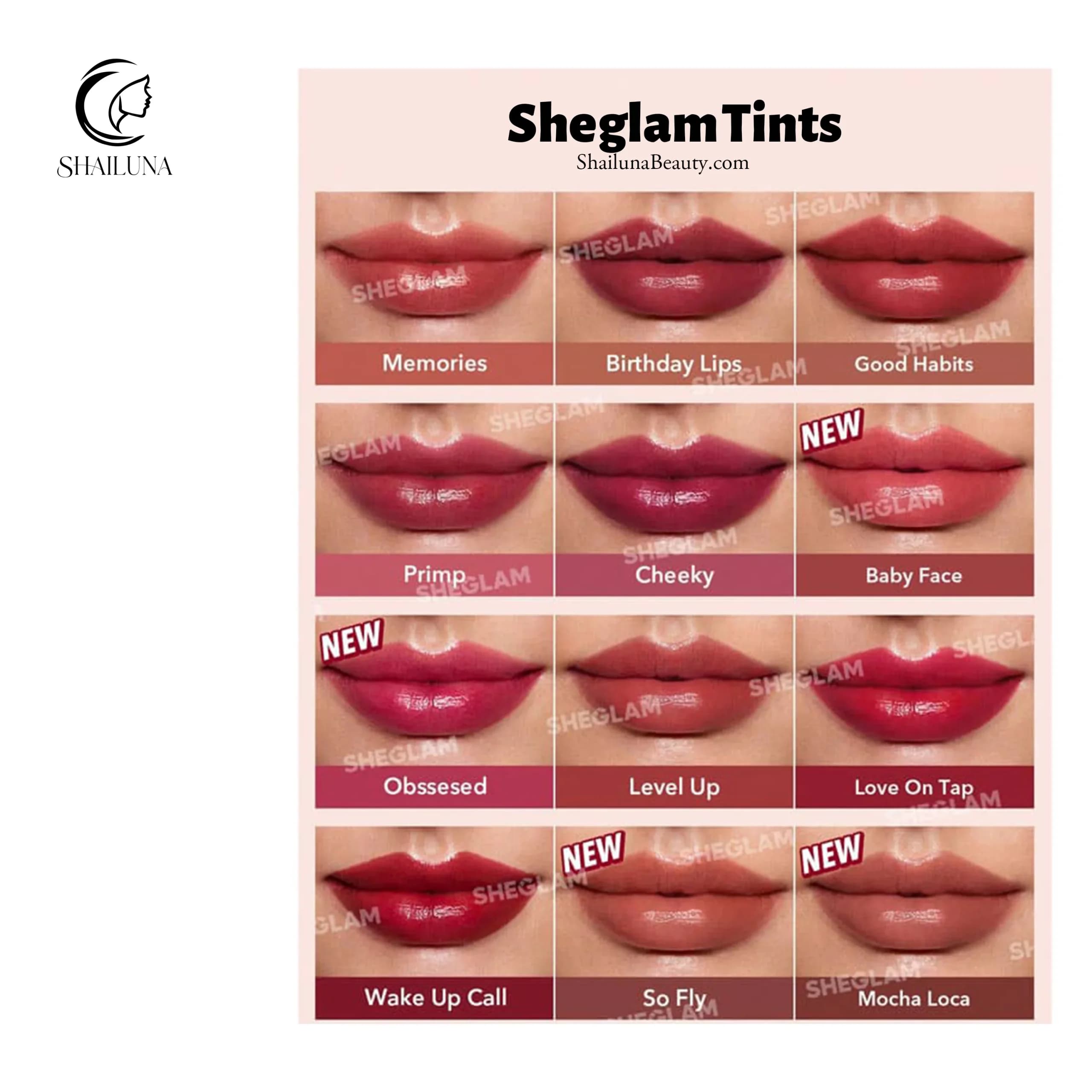 تینت لب شیگلم مدل Sheglam So Fly — تصویر ۶