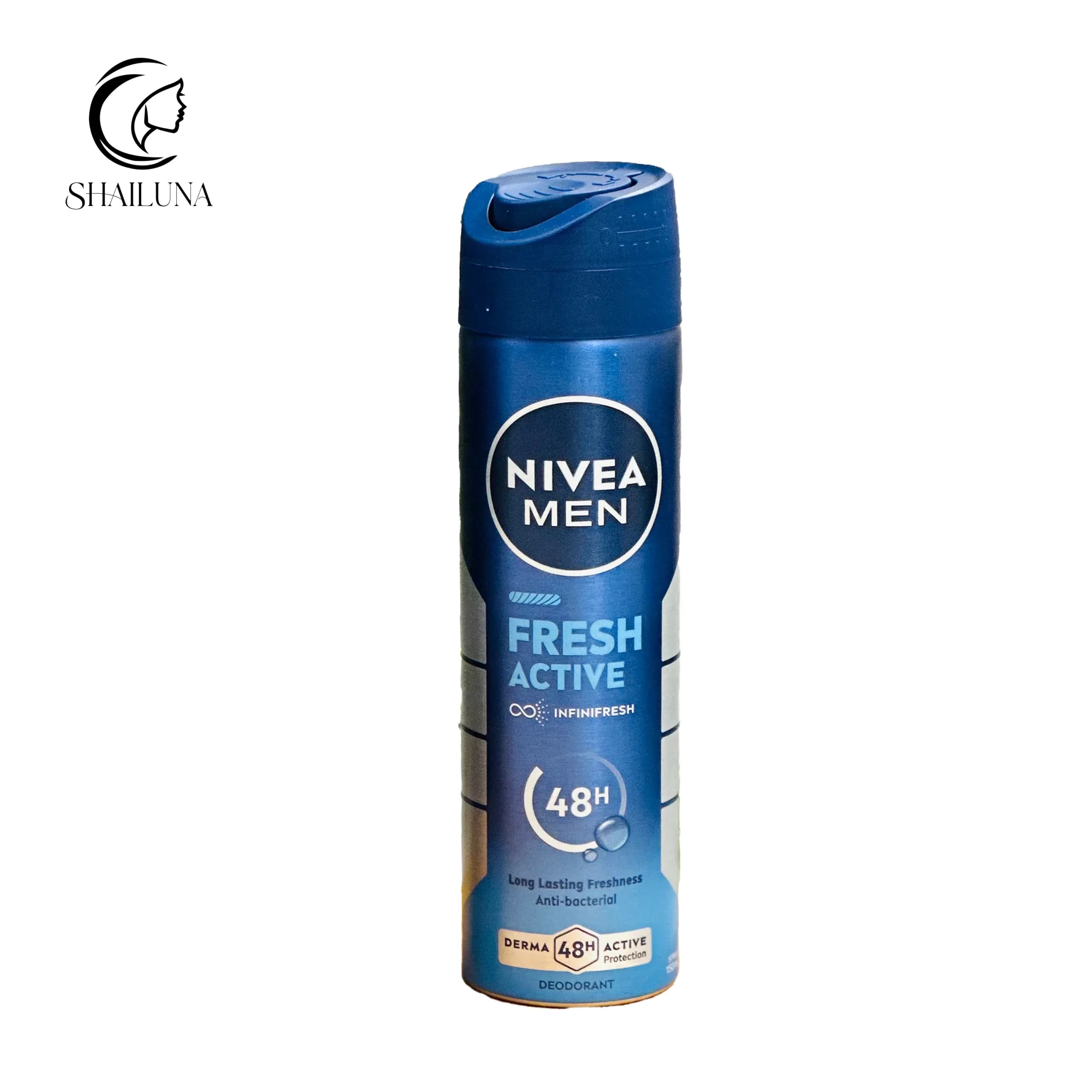 اسپری بدن آنتی باکتریال نیوآ Nivea مدل Fresh Active
