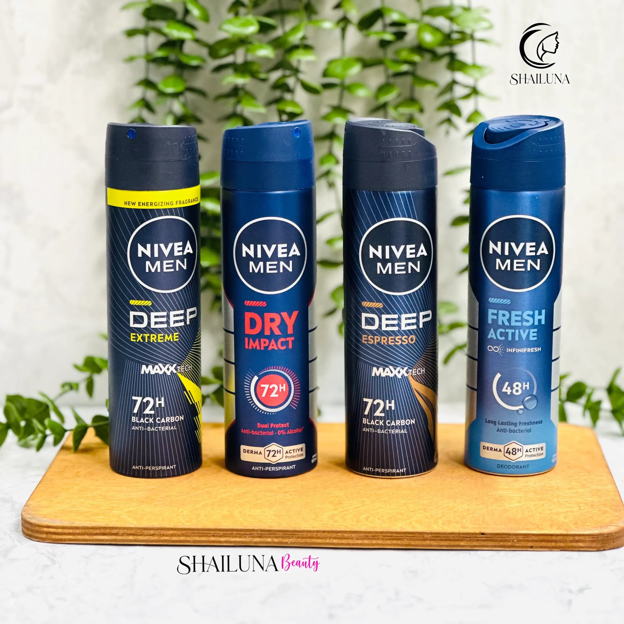 اسپری بدن آنتی باکتریال نیوآ Nivea مدل Dry Impact بدون الکل با قابلیت دوگانه — تصویر ۴