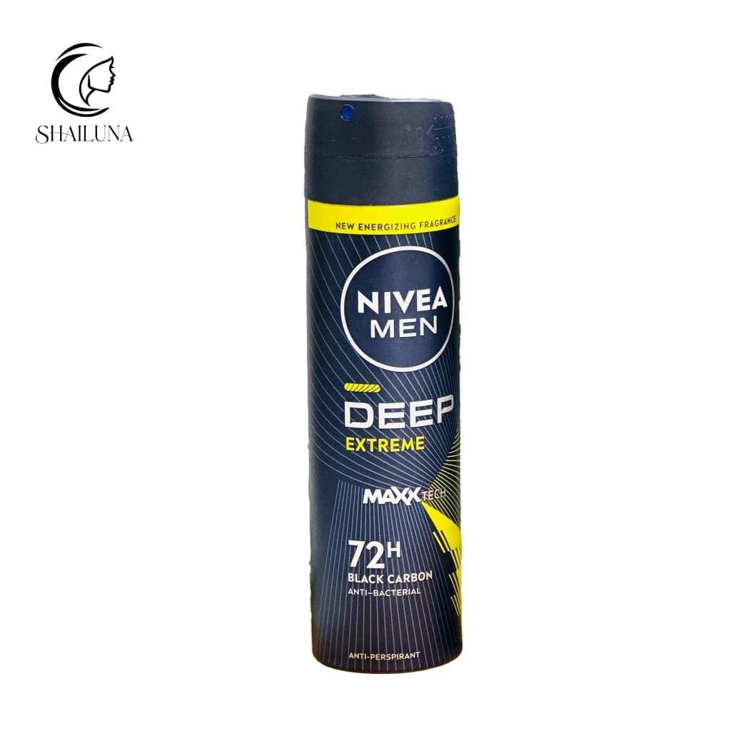 اسپری بدن آنتی باکتریال نیوآ Nivea مدل Deep Extreme — تصویر ۵