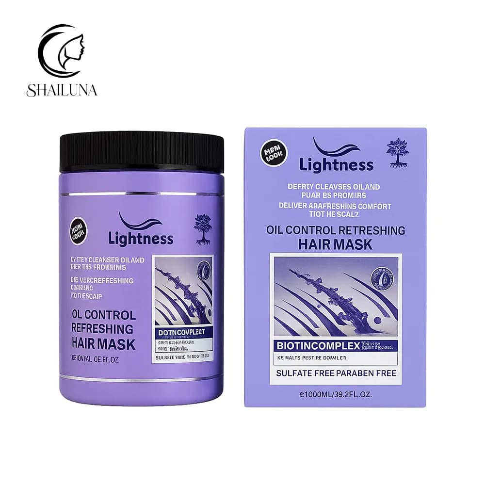 ماسک مو لایتنس مناسب موی چرب Lightness Oil Control Refreshing Hair Mask — تصویر ۲