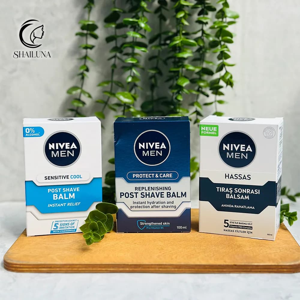 بالم افتر شیو نیوآ Nivea مدل Sensitive مناسب پوست حساس — تصویر ۳
