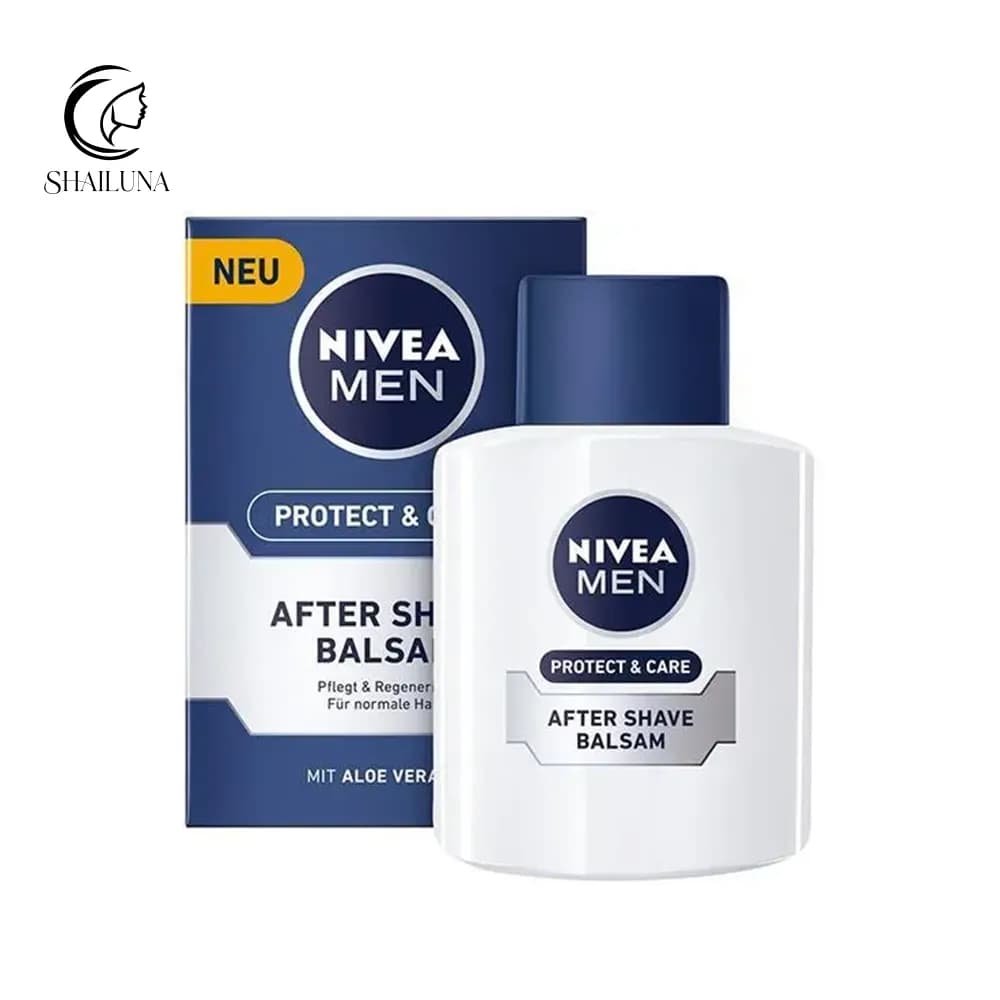 بالم افتر شیو نیوآ Nivea مدل Protect and Care محافظت کننده و آبرسان سریع — تصویر ۵