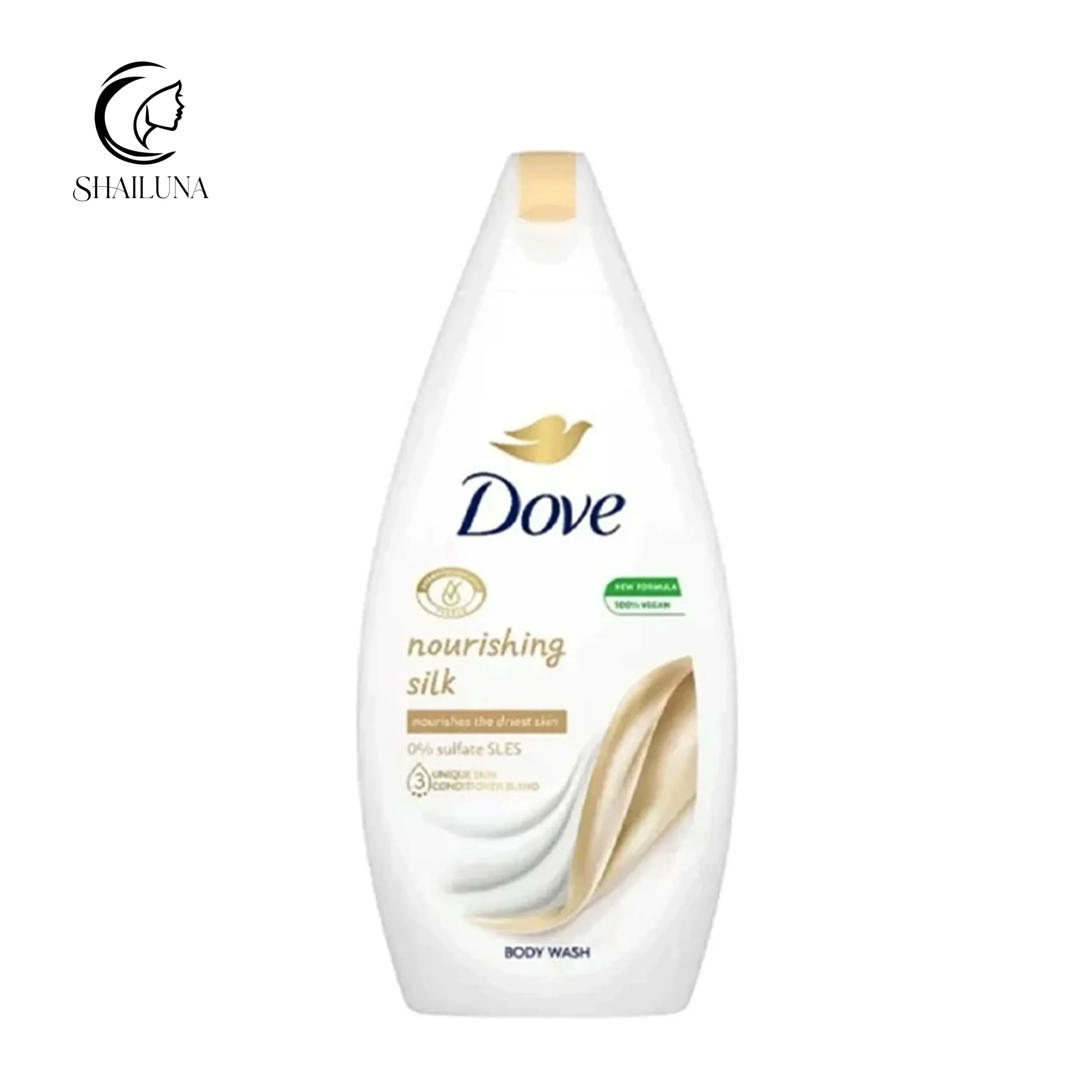 شامپو بدن داو مدل Nourishing Silk حاوی عصاره ابریشم