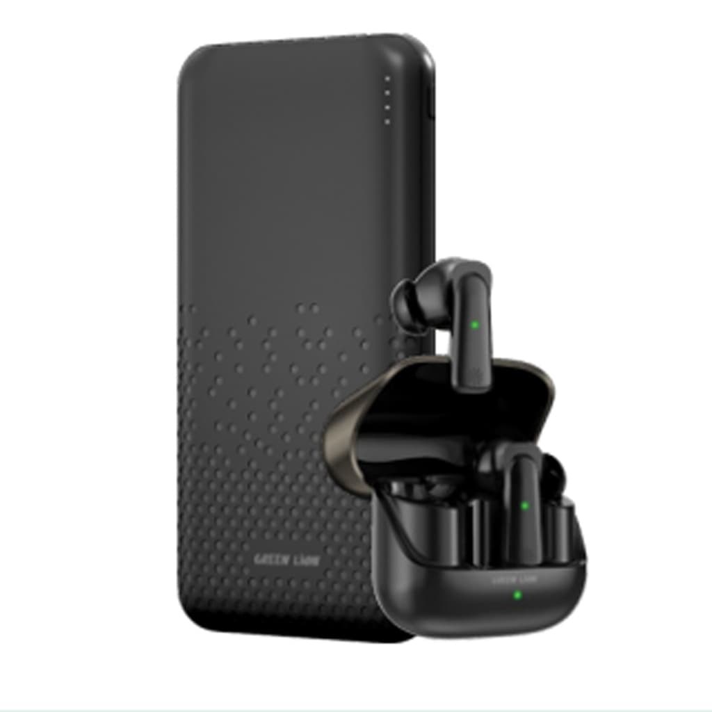 ست پاوربانک و هدفون TWS گرین لاین مدل Rome 10K و Earbuds