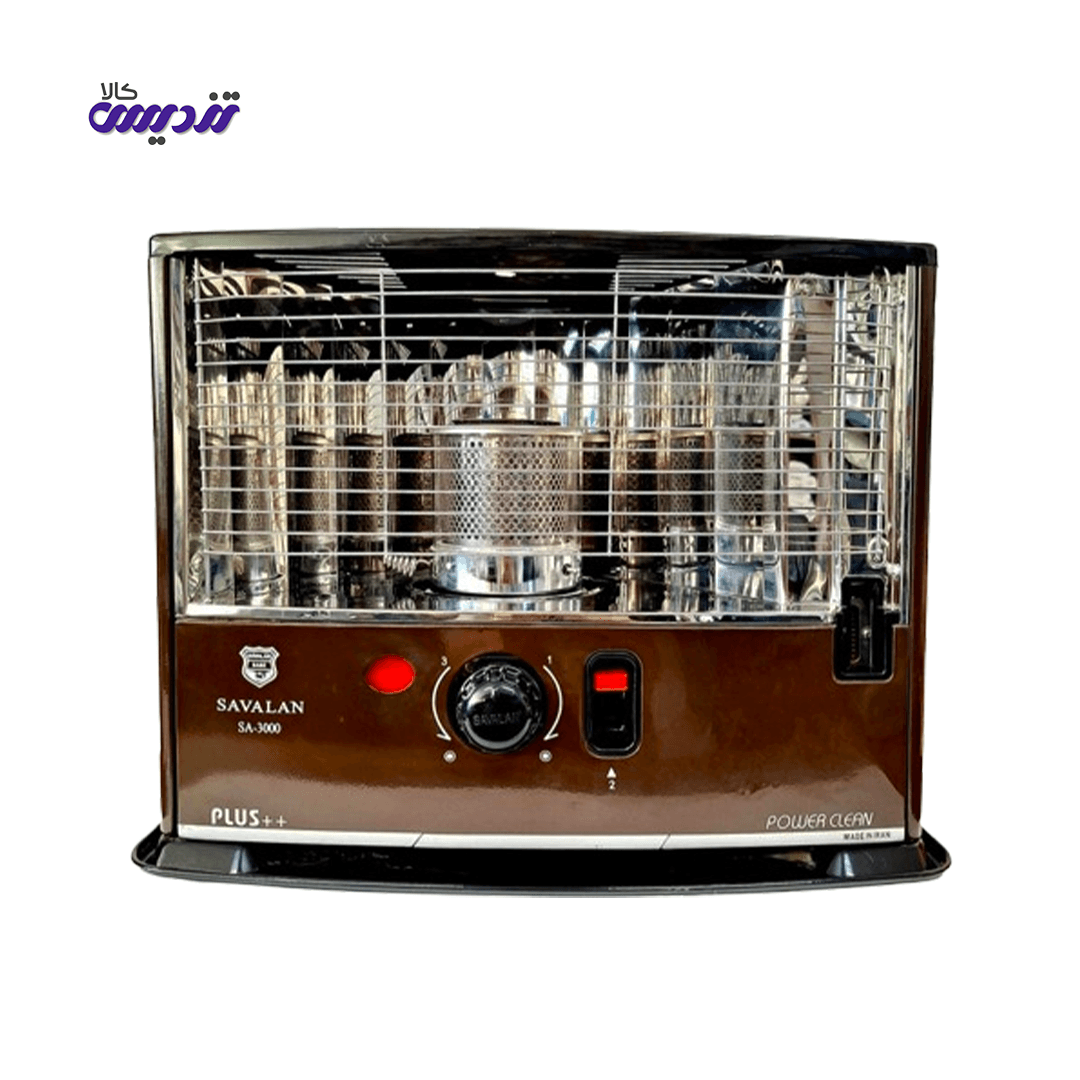 بخاری نفتی سولان سبز مدل SA30-3000 طرح تیوست بدون دودکش