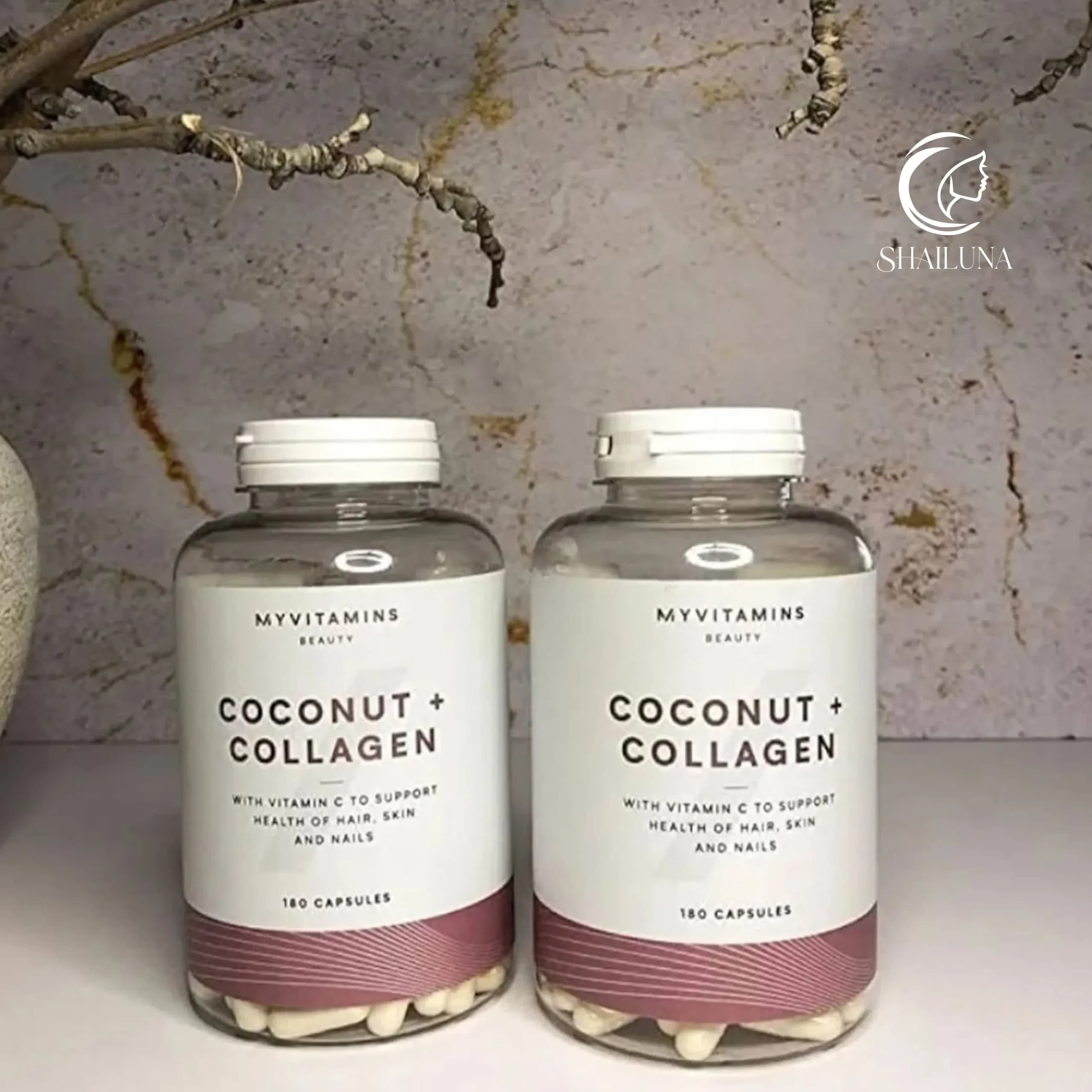 کپسول کوکونات کلاژن مای ویتامینز بسته 60 عددی My Vitamins — تصویر ۵