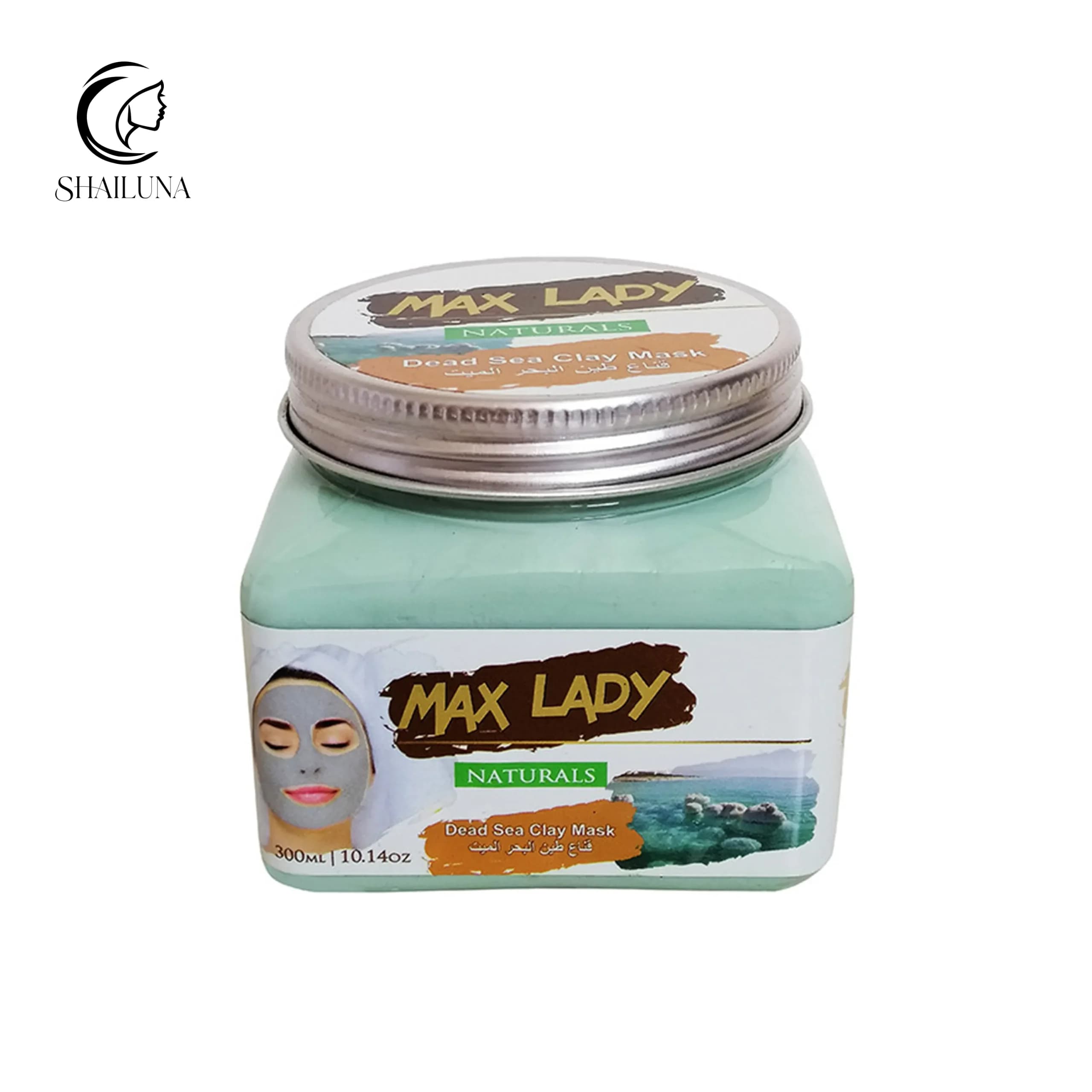 اسکراب لایه بردار پوست صورت و بدن مکس لیدی مدل Max Lady NATURALS
