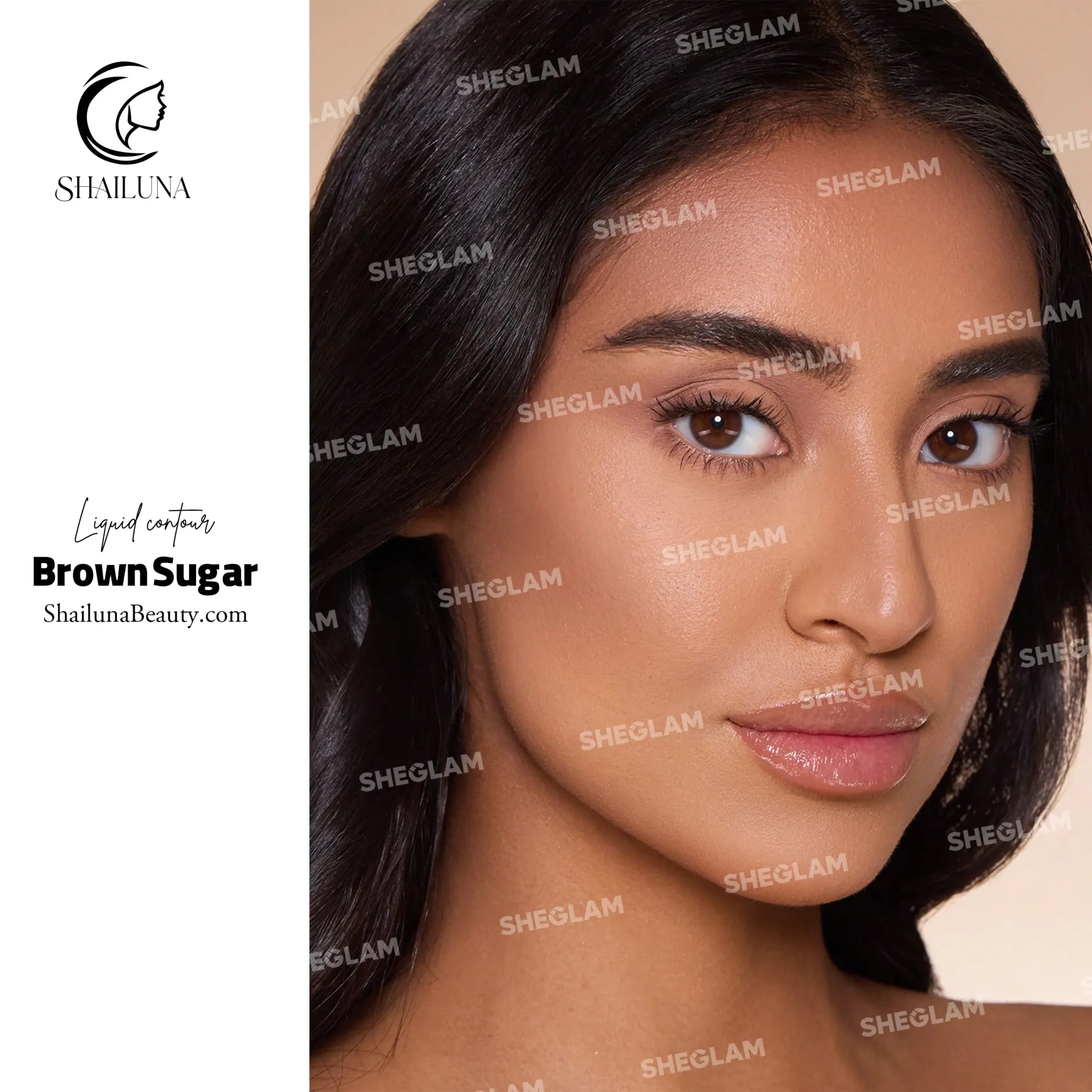 کانتور مایع شیگلم مدل Sheglam Brown Sugar — تصویر ۳