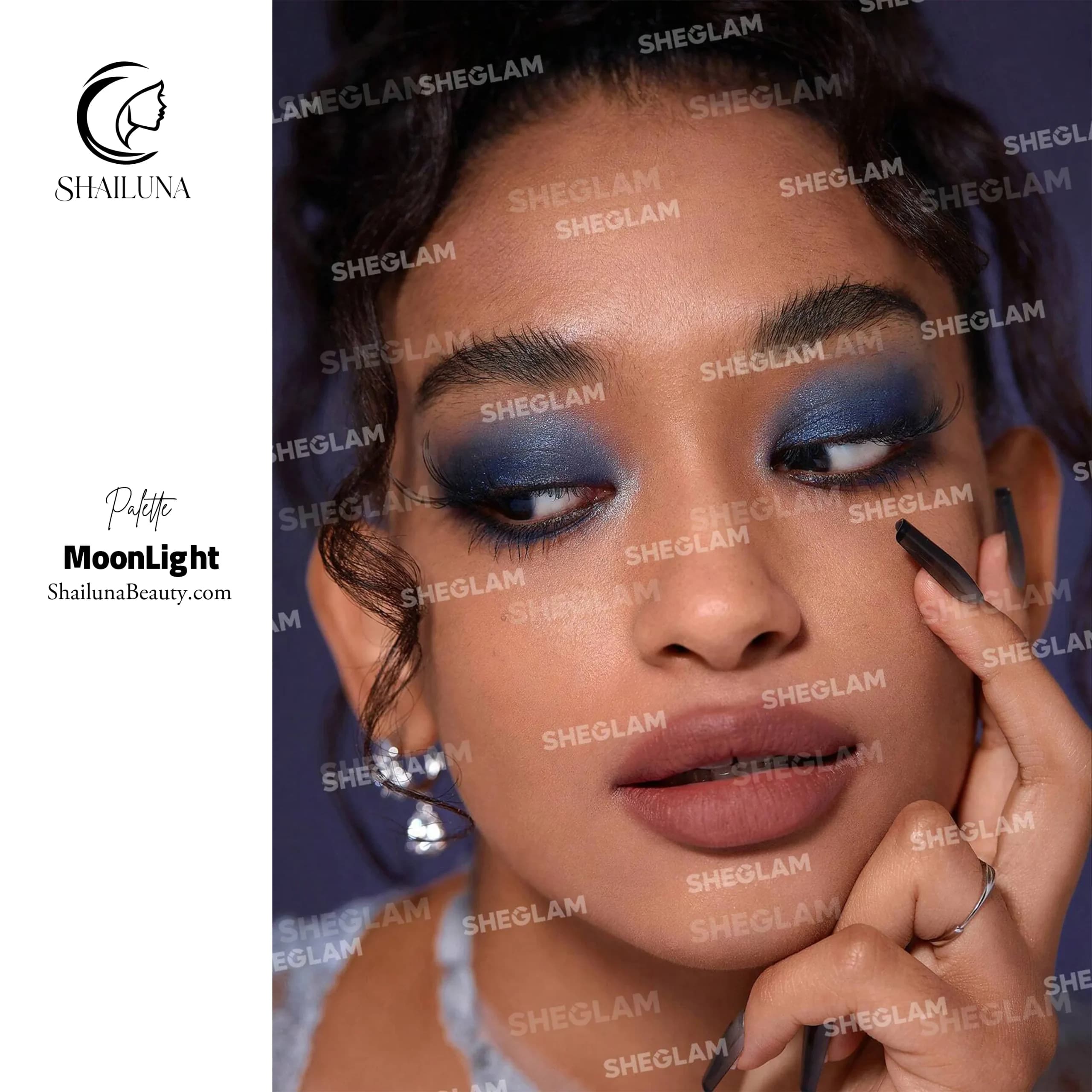 پالت سایه چشم 12 رنگ شیگلم مدل Sheglam Moonlight — تصویر ۲