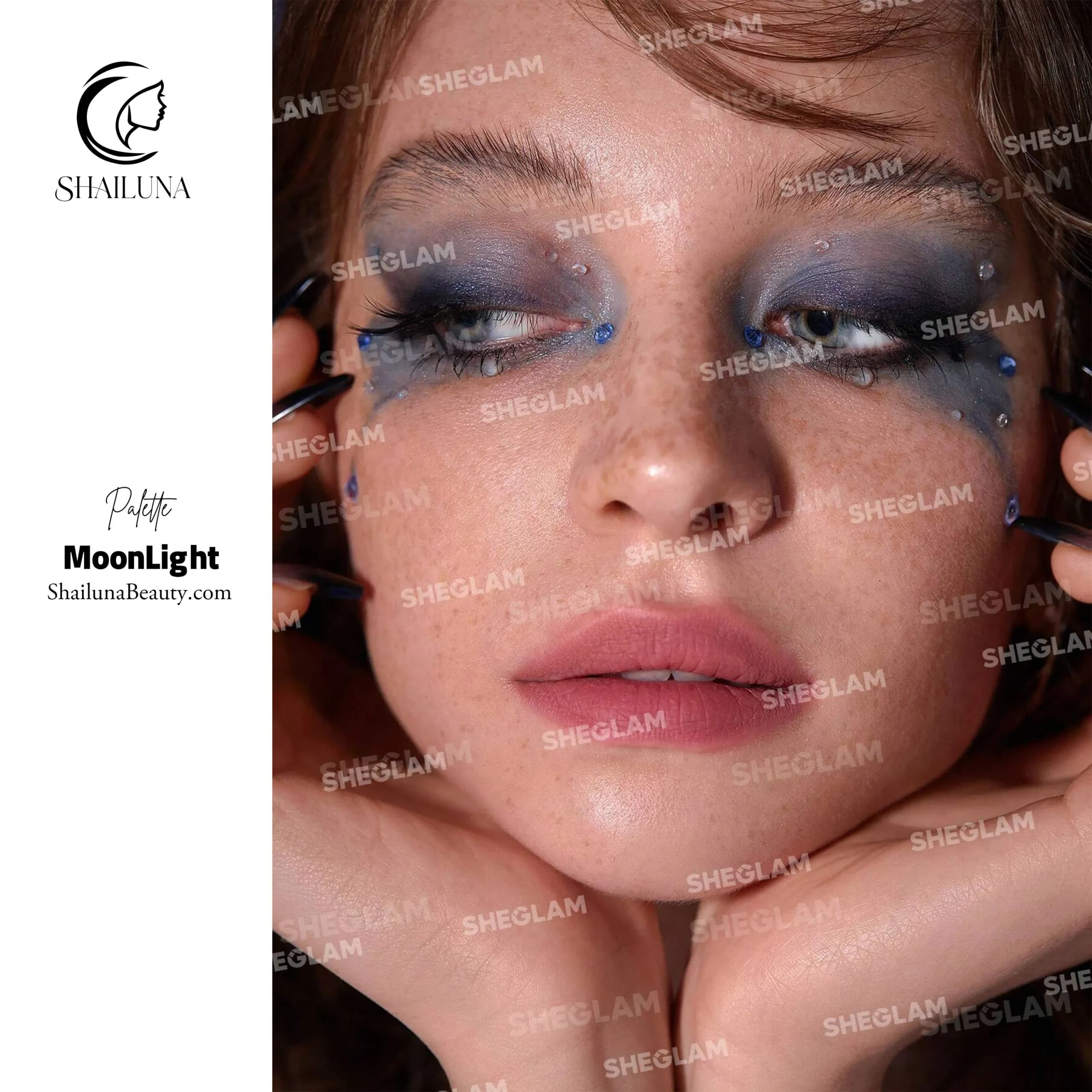 پالت سایه چشم 12 رنگ شیگلم مدل Sheglam Moonlight — تصویر ۷