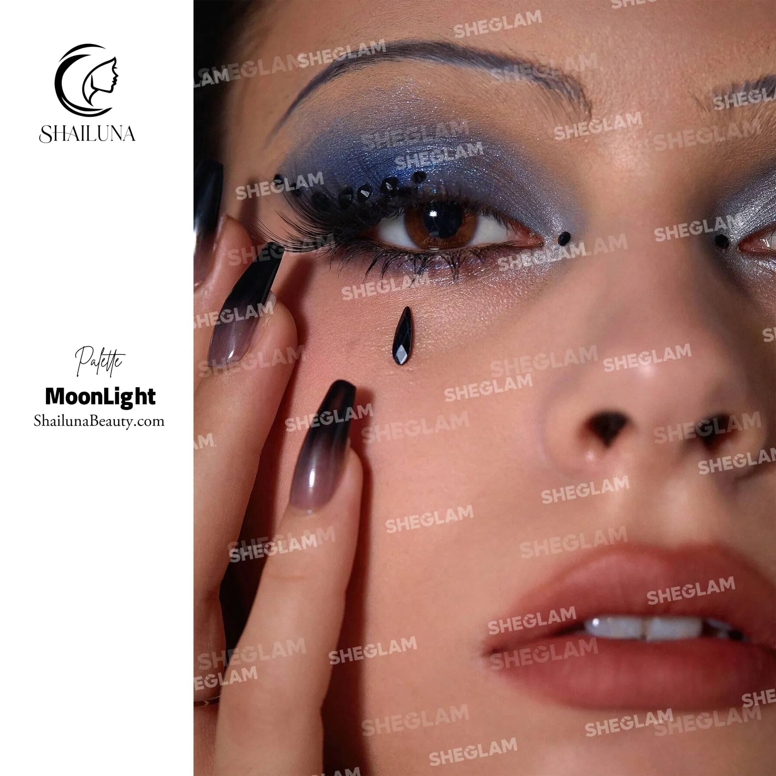 پالت سایه چشم 12 رنگ شیگلم مدل Sheglam Moonlight — تصویر ۶