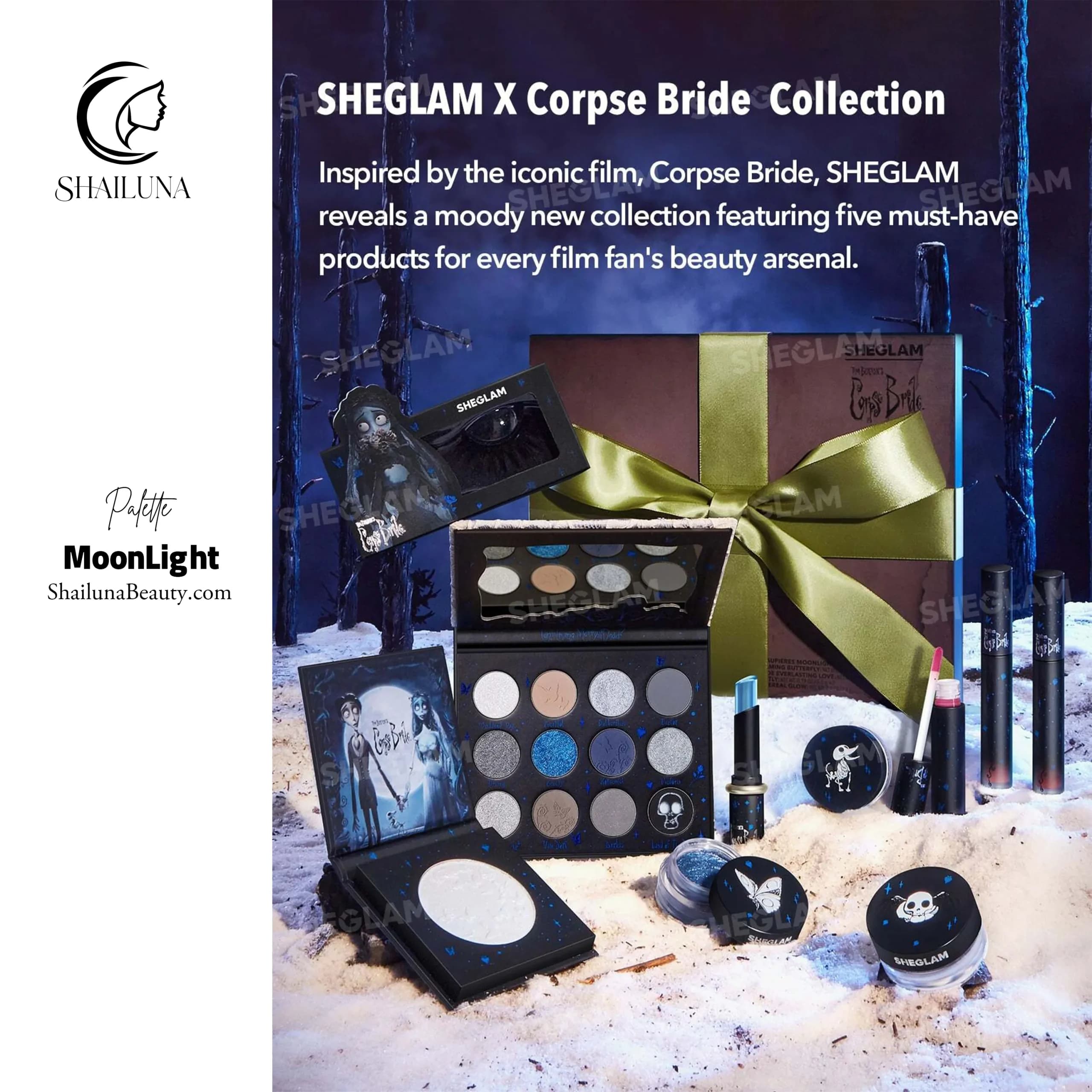 پالت سایه چشم 12 رنگ شیگلم مدل Sheglam Moonlight — تصویر ۵