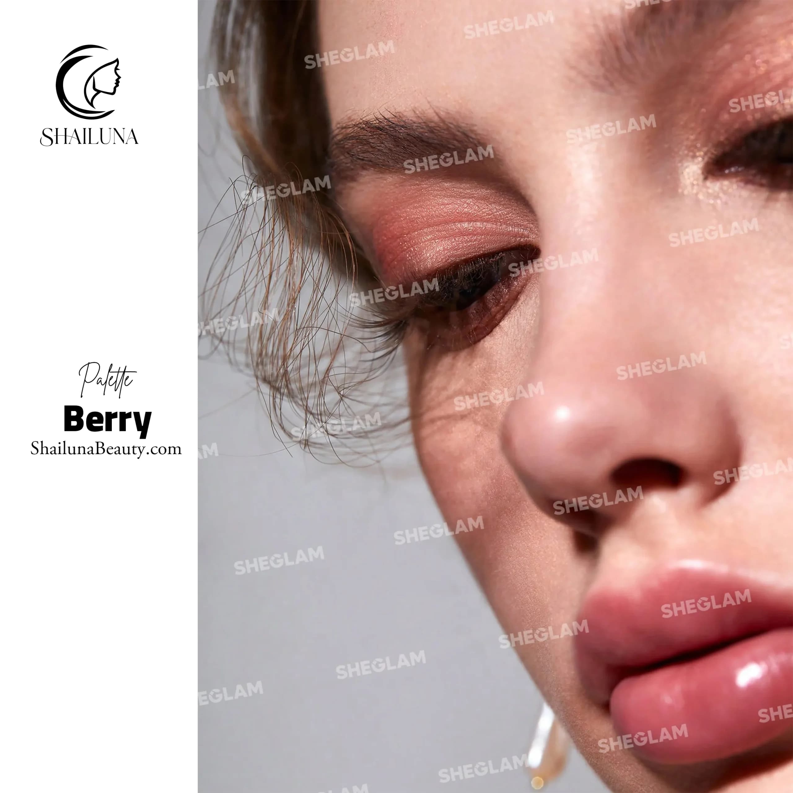 پالت سایه چشم 12 رنگ شیگلم Sheglam Berry — تصویر ۳