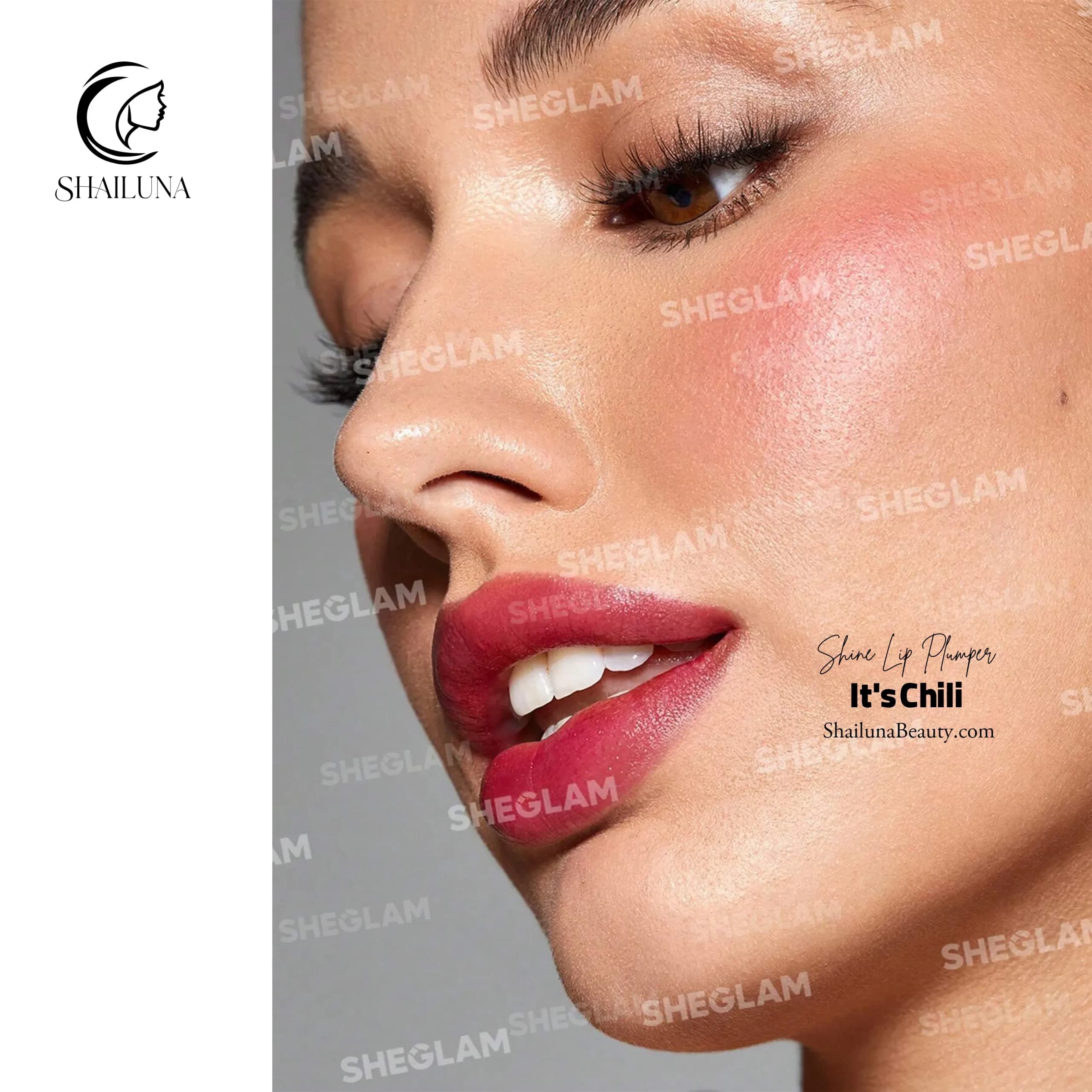 تینت لب و گونه شیگلم مدل Sheglam Lip & Cheek Tint It’s Chili — تصویر ۲