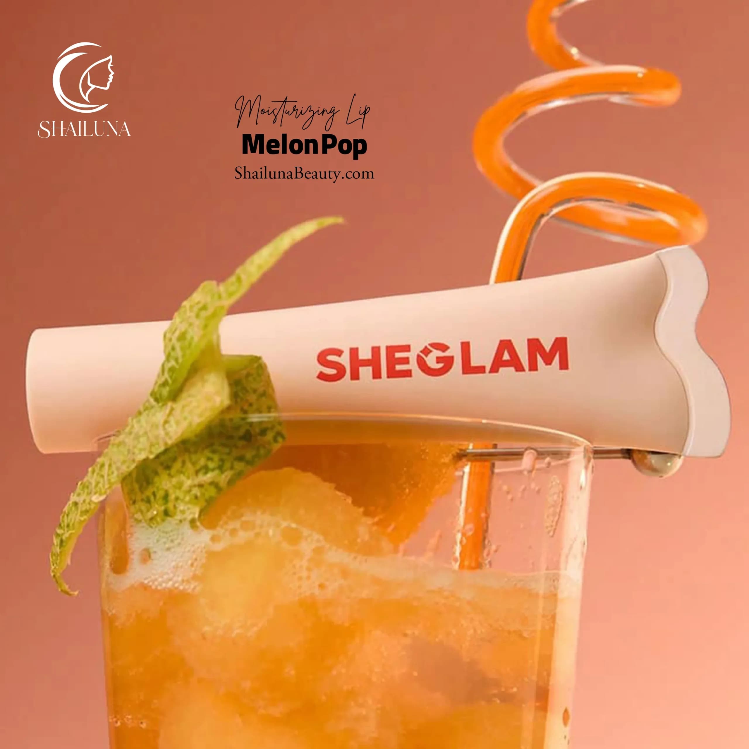 لیپ گلاس مرطوب کننده شیگلم مدل Sheglam Crystal Glaze Melon Pop — تصویر ۴