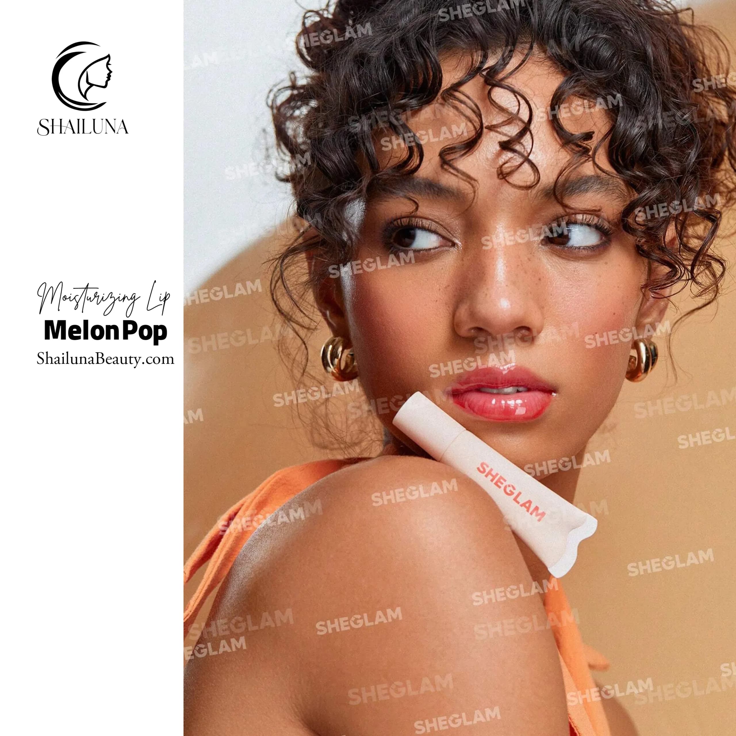 لیپ گلاس مرطوب کننده شیگلم مدل Sheglam Crystal Glaze Melon Pop — تصویر ۷
