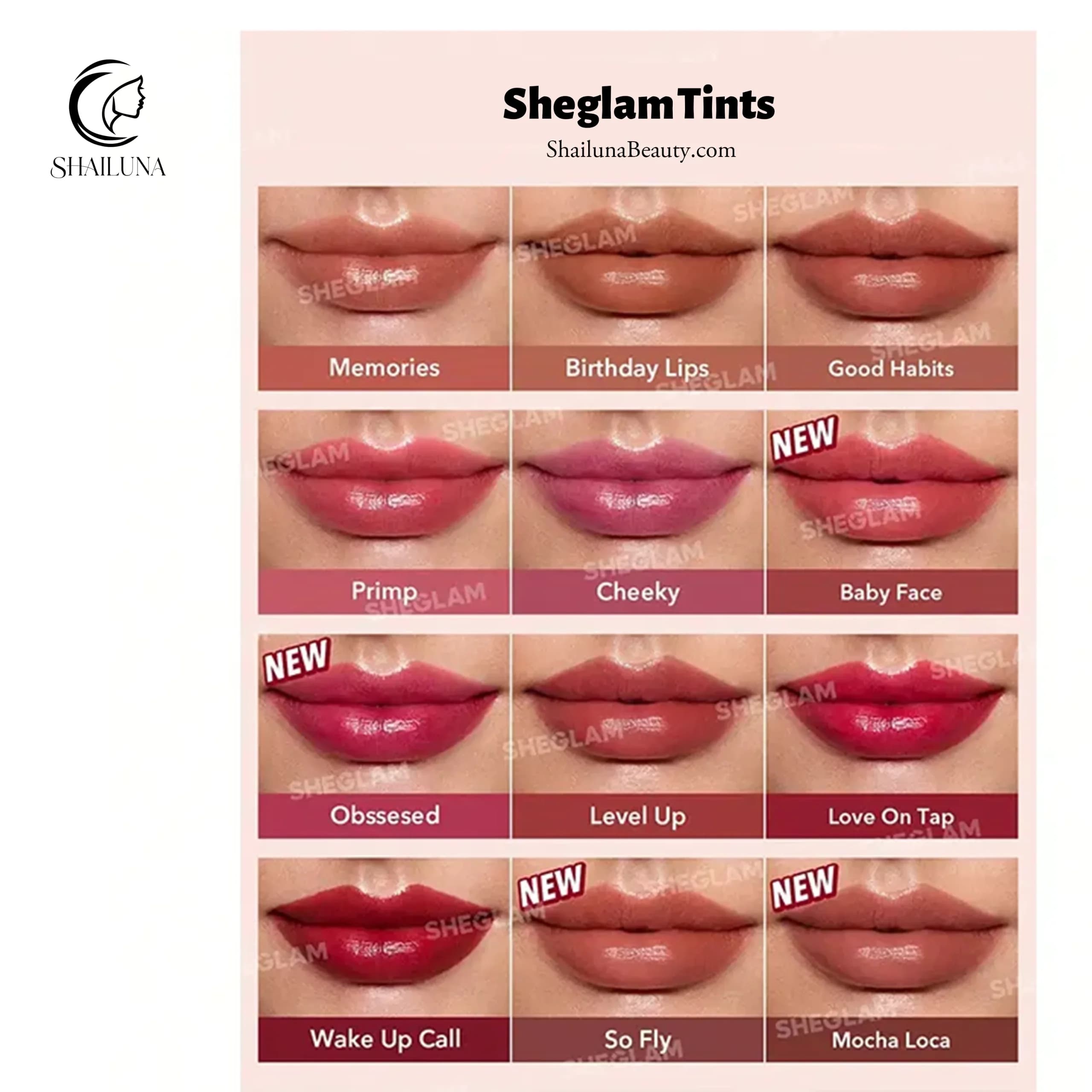 تینت لب شیگلم مدل Sheglam Mocha Loca — تصویر ۲