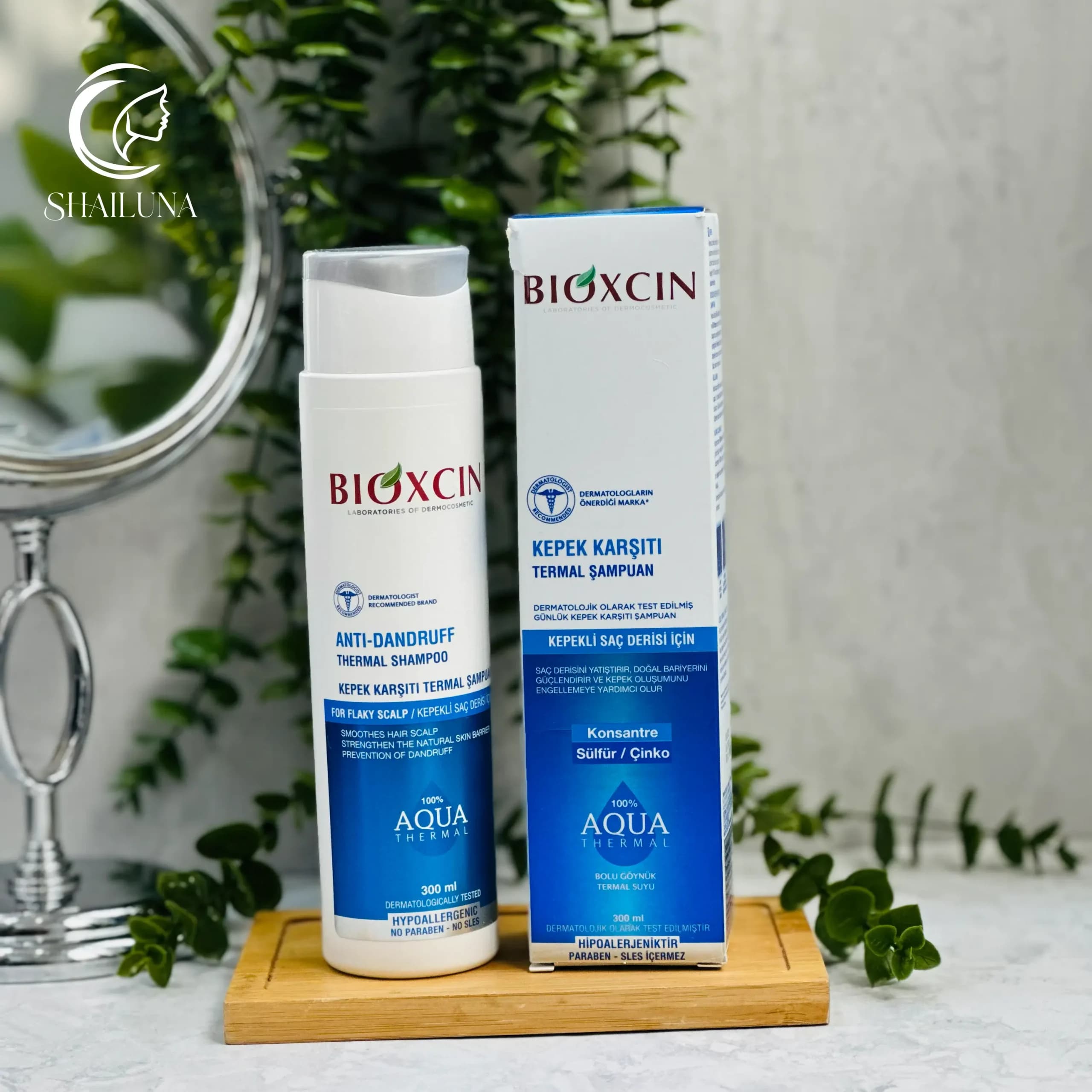شامپو ضد شوره بیوکسین Bioxcin مدل Aqua Thermal — تصویر ۳