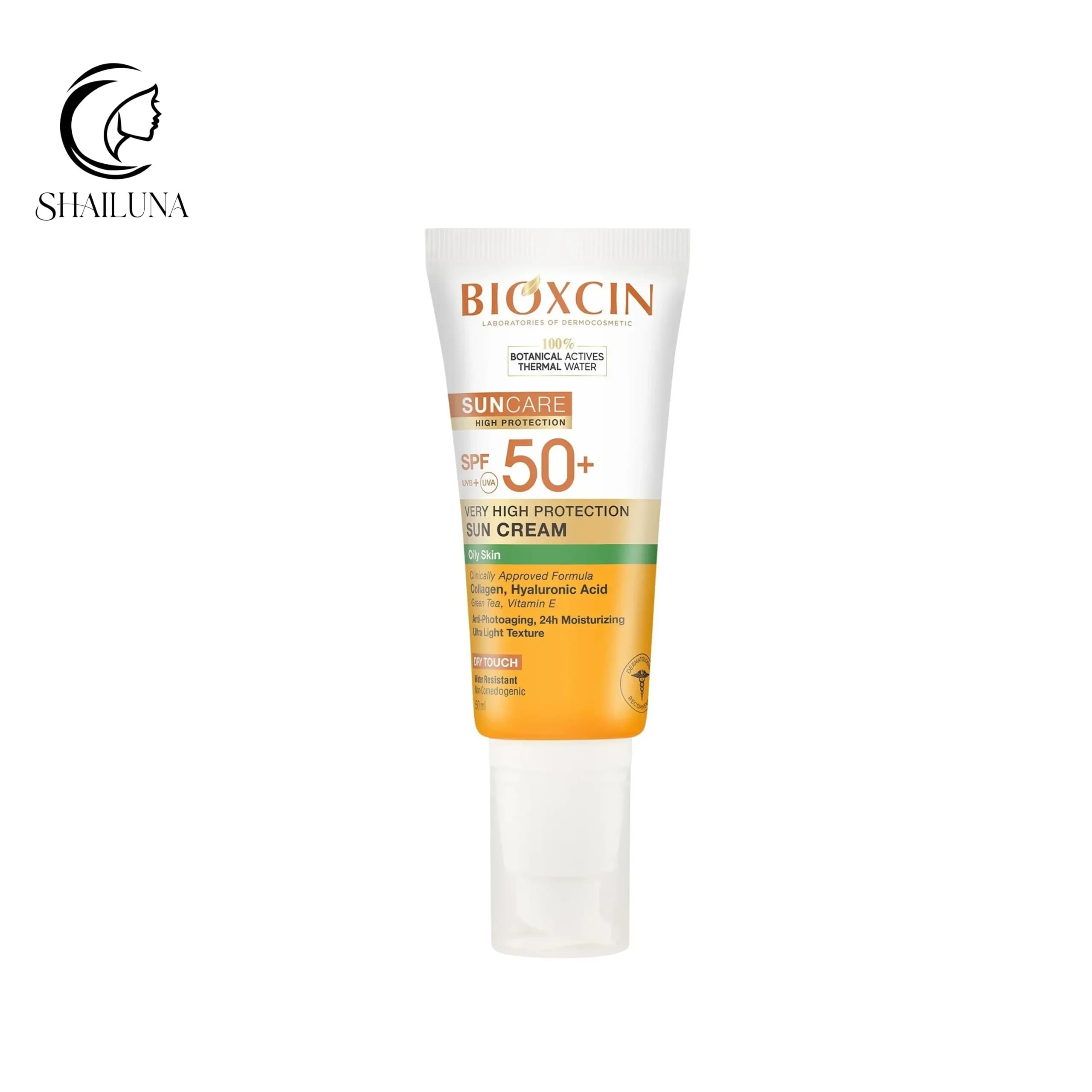 کرم ضدآفتاب SPF50+ بیوکسین bioxcin مناسب پوست چرب