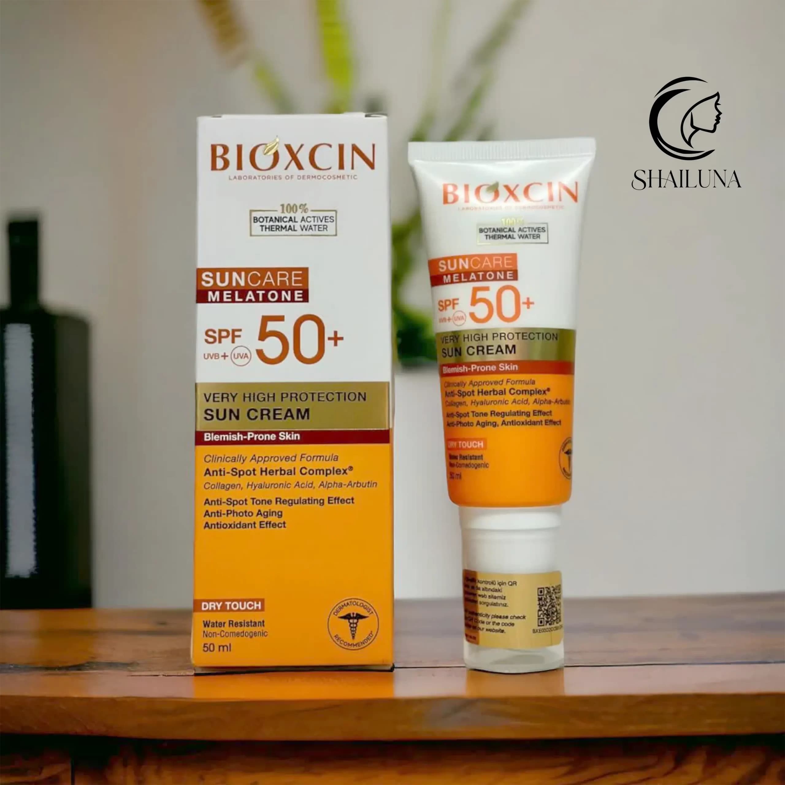 کرم ضدآفتاب SPF50+ بیوکسین bioxcin مناسب پوست چرب — تصویر ۴