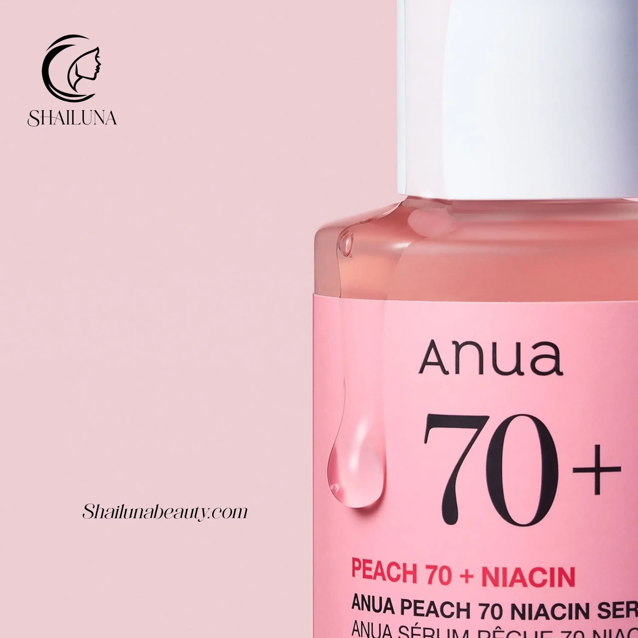 سرم نیاسین هلو آنوا مدل 70+ Anua Niacin Peach — تصویر ۴