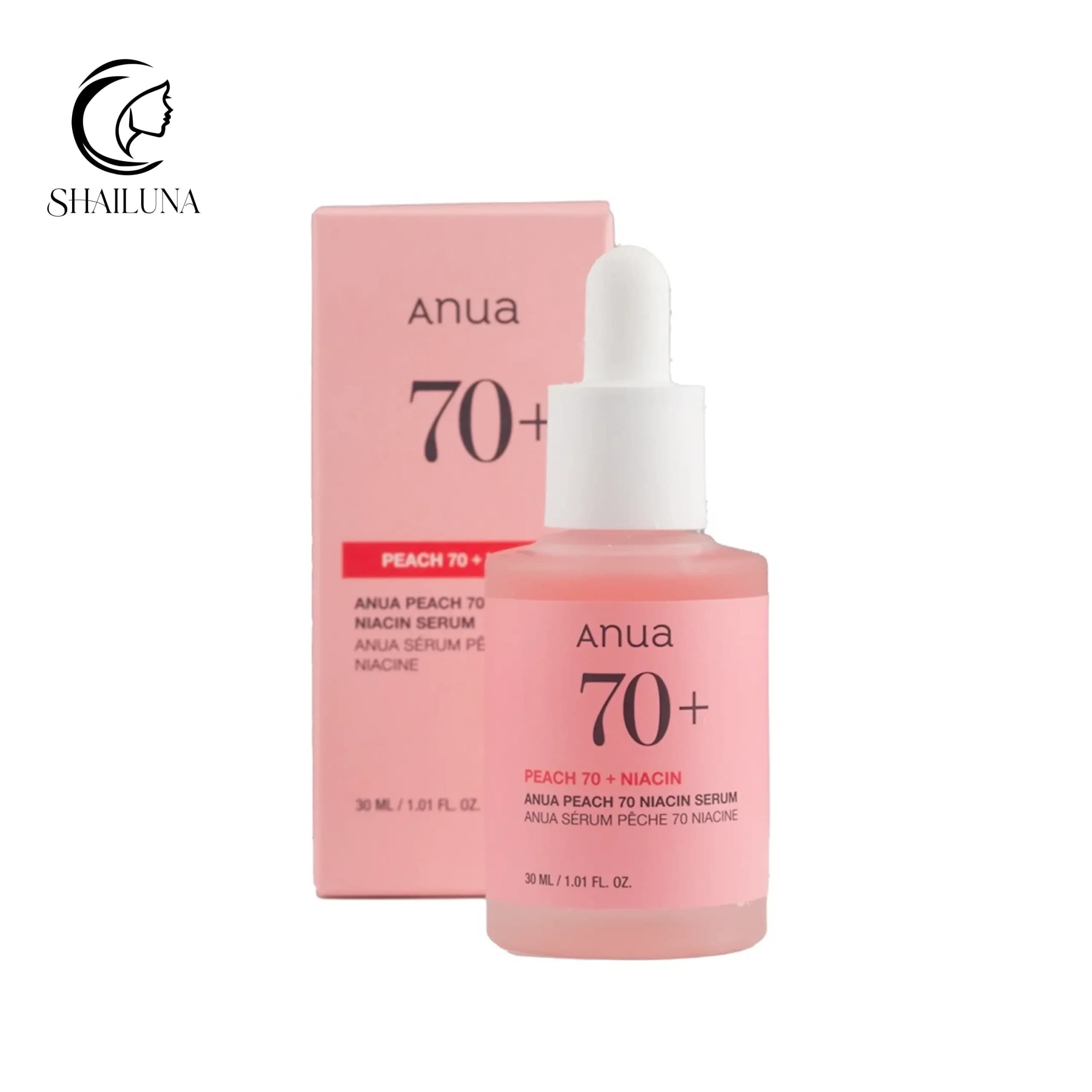 سرم نیاسین هلو آنوا مدل 70+ Anua Niacin Peach — تصویر ۷