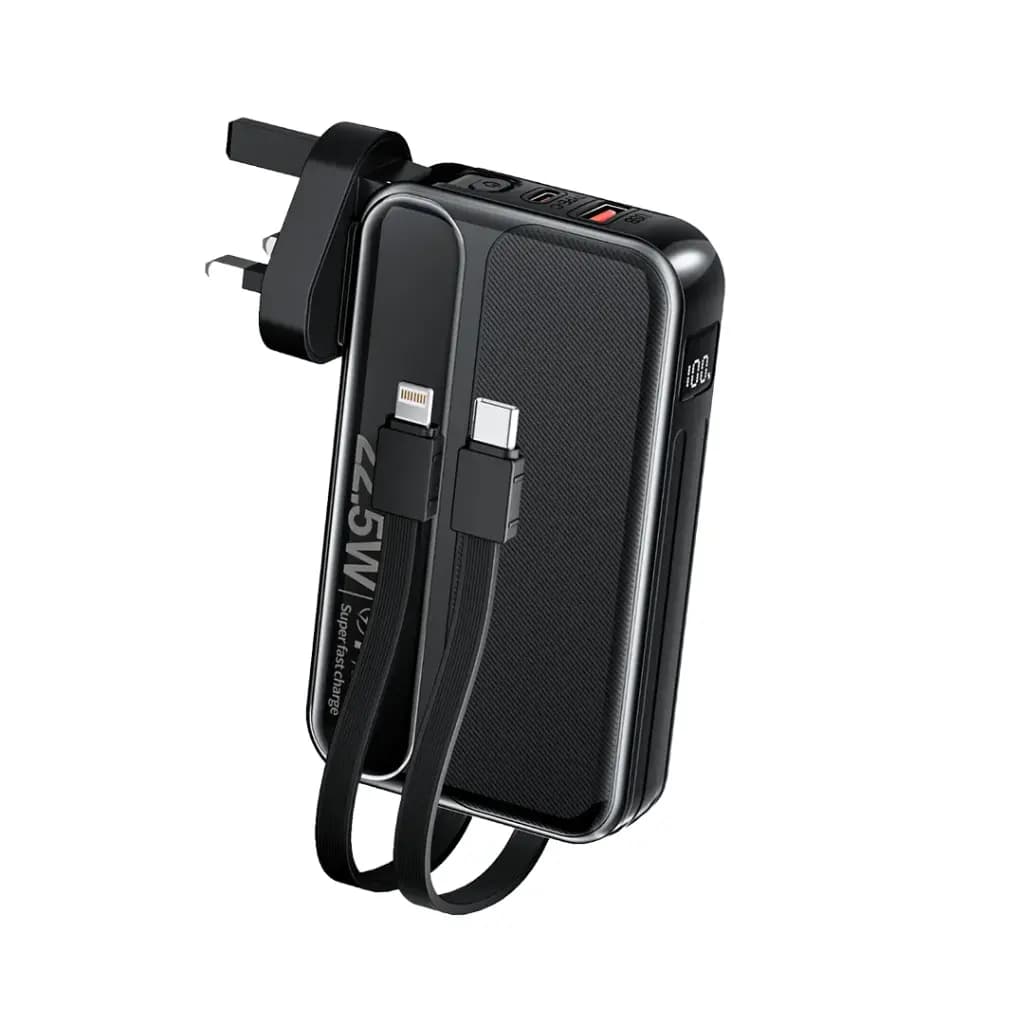 پاوربانک گرین لاین مدل ChargeMate 10000 میلی‌آمپرساعت با شارژ سریع 22.5 وات
